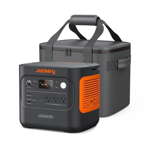 Jackeryポータブル電源2000New対応専用カバー【加温機能付き】 Jackery 【9/29 11:00から 50%OFFクーポン】Jackery ポータブル