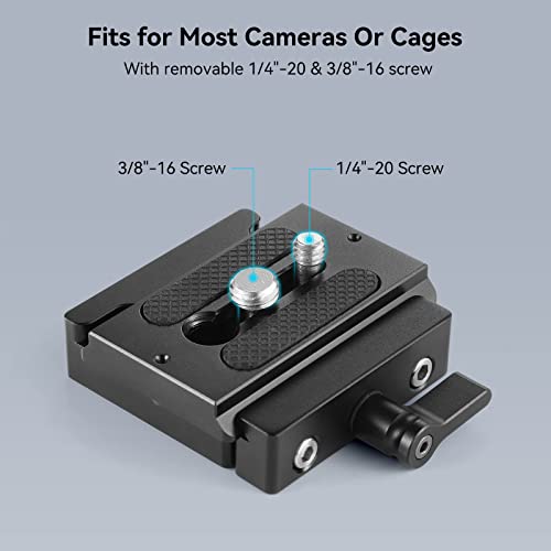 Base Plate à Dégagement Rapide pour Arca Standard SmallRig 2280 plaque de support