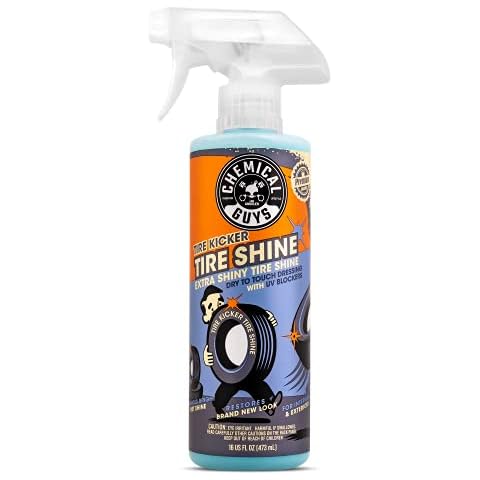 Chemical Guys Tire Kicker Sprayable Extra Glossy Tire Shine (Works on Rubber, Vinyl & Plastic) Safe for Cars, Trucks, Motorcycles, RVs & More, 16 fl oz Cover