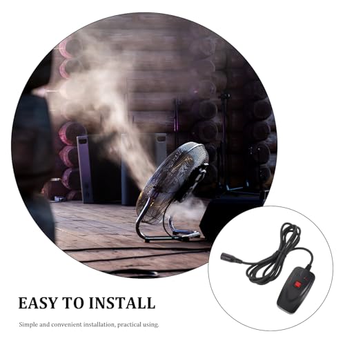Control remoto con cable para máquina de humo - Controlador de señal de 3 pines para máquinas de humo, ideal para bodas y equipos de iluminación escénica miniatura 4