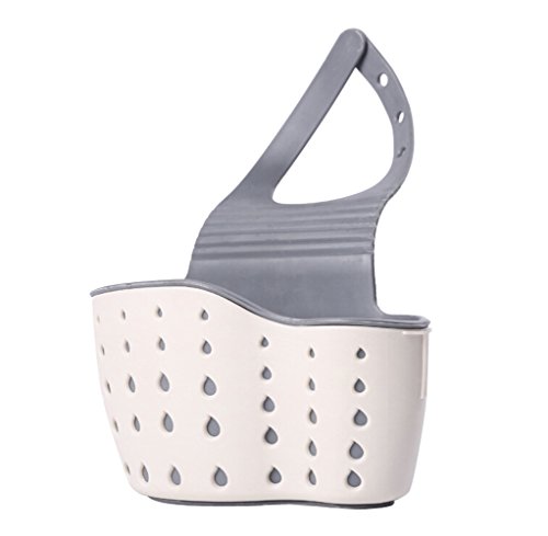 Küchenutensilien spülen Ablaufkorb YunYoud Nützliche Saugnapf Waschbecken Regal Seife Schwamm Rack Kitchen Sucker Storage Tool Hängendes Regal der Küche