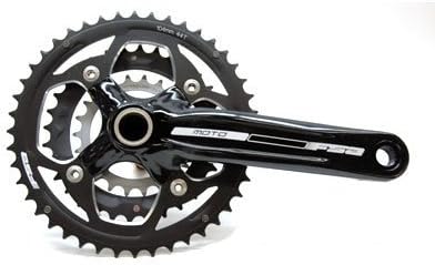FSA 9 Speed Moto Mega Exo Crank Set 175mm Triple 44t 32t 22t with Bottom Bracket