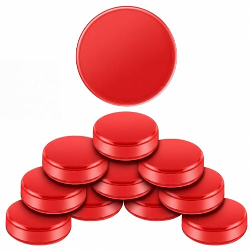 Mini palets de hockey de rechange Liliful rouge pour jeux de tables et adultes