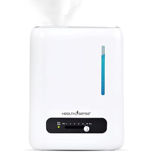 HealthSense Ultrasonic Humidifier For Room Mositure Air Humi