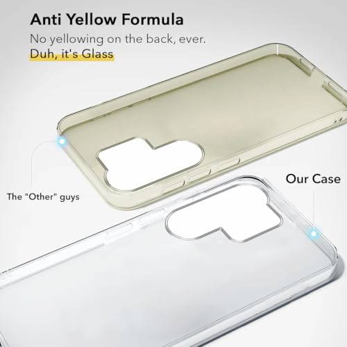 Image of DIZORO Compatible with Samsung Galaxy S26 Ultra 5G Back Cover Case Clear,[ Anti Yellow ][Military Grade Protection] Hard PC Back Cover Transparent