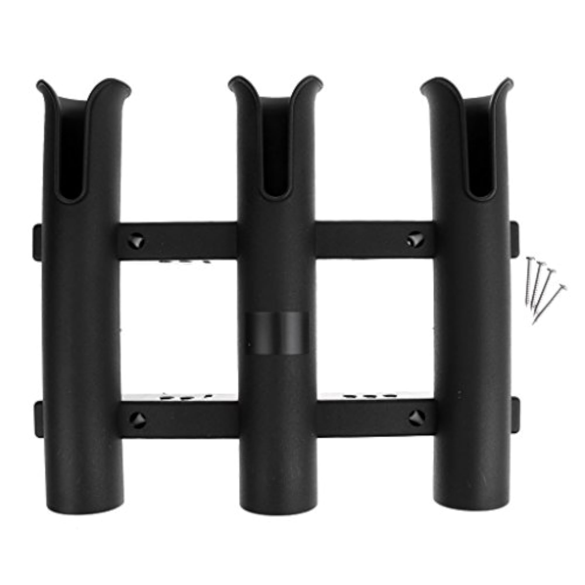 Durable Plastic Vertical Fishing Rod Holder, 2 Pieces