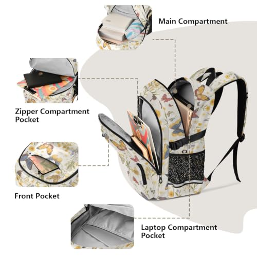 Mochila de computadora de 17.5 pulgadas resistente y muy colorida 5