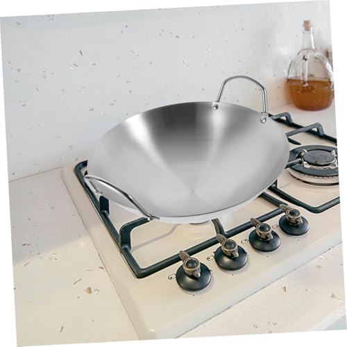 Wok de acero inoxidable Unomor 32 cm miniatura 7