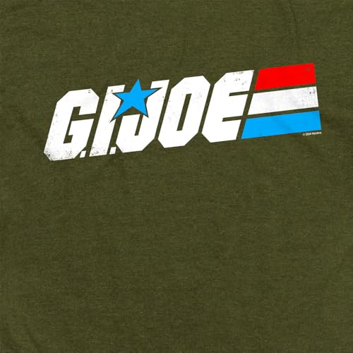 Indivisible Official G.I. Joe Distressed Logo Men's Classic Ring-Spun T-Shirt4
