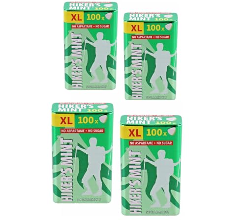 Spearmint Hiker's Mint lot de 4 paquets de 70 g pour les randonneurs