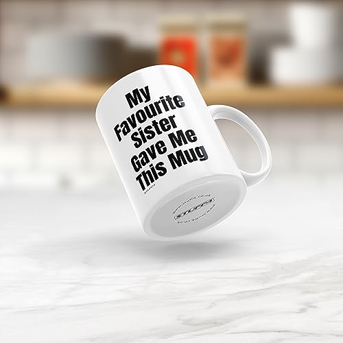 Humorous Brother Birthday Mug - Perfect Gift from Sister, 11oz - Image 5