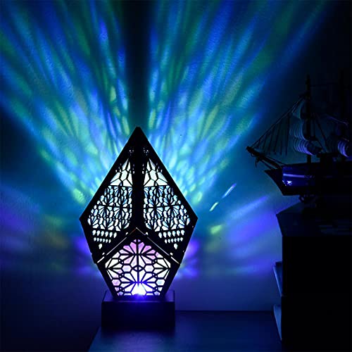 Lámpara De Pie de estrella polar para decoración geométrica bohemia 8