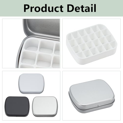Cajas de lata de acuarela para evitar manchas en la mochila con esta paleta de viaje compacta 4