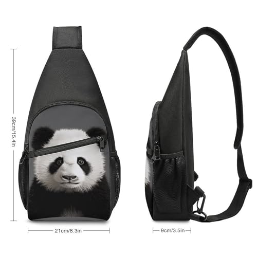 Bolso bandolera ligero Panda Bear para senderismo miniatura 2