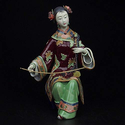 Figurine en céramique chinoise pour décoration de table basse
