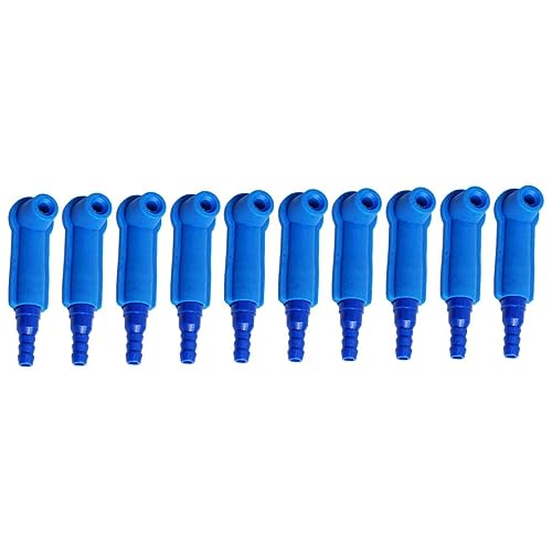 Alipis 10Pcs Brake Fluid Connectors for Easy Brake Oil Change Durable Tools for Car Maintenance Blue