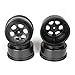 DE Racing Trinidad SC Wheels-Assoc SC5M- SC10-ProSC/+3mm/Black/4pcs TS4AWB