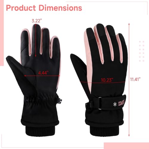 Guantes térmicos de mujer Tressify antideslizantes para usar el móvil en invierno 5