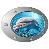 Autocollants muraux dauphins : fabriqués avec un excellent savoir-faire, ces autocollants muraux pour chambre d'enfants décorent facilement votre maison et créent de nouveaux effets visuels, autocollants muraux pour enfants