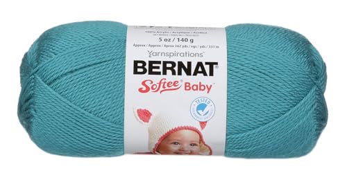 Image of Bernat Softee Baby Yarn, 5 oz, Gauge 3 Light, Aqua
