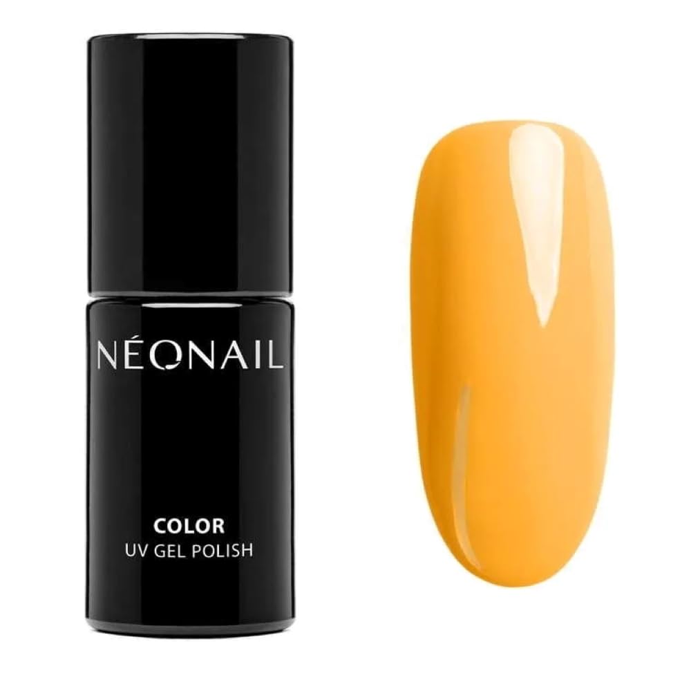 NEONAIL UV Nail Polish 7.2 ml Yellow Autumn Sun Neon Colours UV Varnish Gel Nails Nail Design Shellac