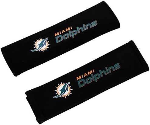 NFL Miami Dolphins Seat Belt Pad (Pack of 2) (96737B) image 2