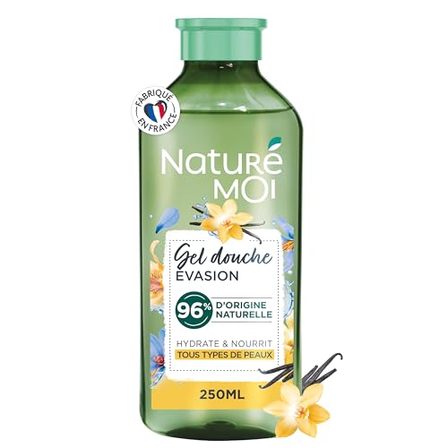 Gel douche évasion vanille de Polynésie pour un rituel bien-être chez soi