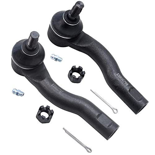 Image of Detroit Axle - Front End 10pc Suspension Kit for 2010-2012 Ford Fusion Mercury Milan, 2011-2012 Lincoln MKZ, 2 Upper Control Arms w /Ball Joints 4 Tie Rods 2 Sway Bars 2 Boots Replacement