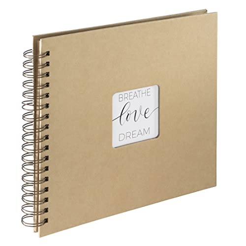 Spiral-Album 'Craft', 28x24 cm, 40 Kraftpapier-Seiten