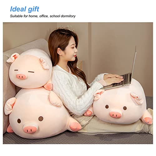 Travesseiro de Pelúcia de Porco, Travesseiro Recheado de Pelúcia de Porco Bonito Boa Resiliência Alm