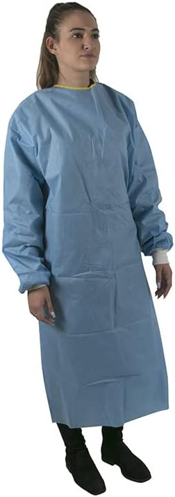 Surgical Gown Sterile Blue L COVETRUS