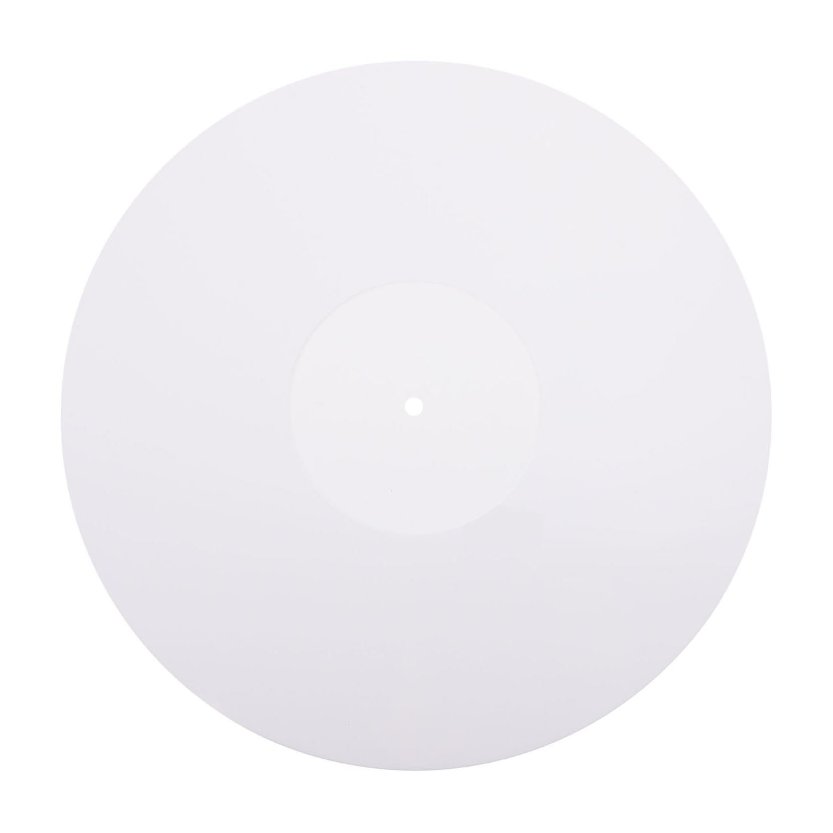 Gatuida 1pezzi Tappetino per Giradischi Acrilico Tappetino per Lettore Audio in Vinile per Dischi Domestici la Registrazione Riduce le Vibrazioni Design Semplice