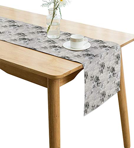 Image of Handmade Jute Table Runner, 12 x 72 Inches for 6 Seater, Heat Resistant & Non-Slip, Natural Rustic Farmhouse Decor, for Dining, Coffee & Centre Table, AATR0045