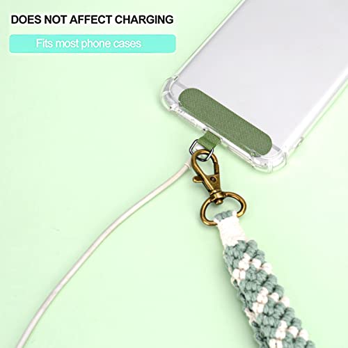Chiwutech Boho Macrame Phone Wrist Strap,Cell Phone Lanyard With Tether Tab,Keychain Wristlet Bracelet Charm For Phone Case, Anti-Loss Phone Chain Accessories Decoration For Women #TOP3