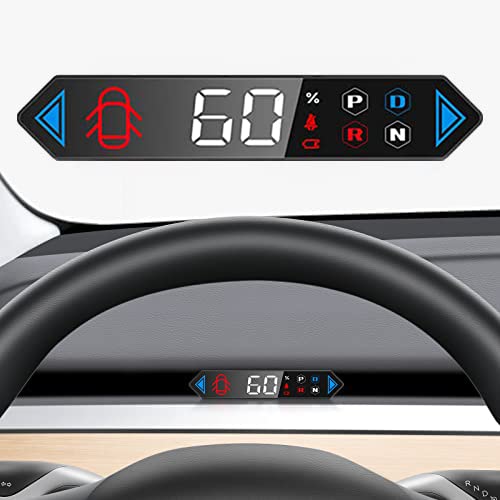 VEESA Tesla HUD Mini Heads up Display, Dashboard Hidden HUD