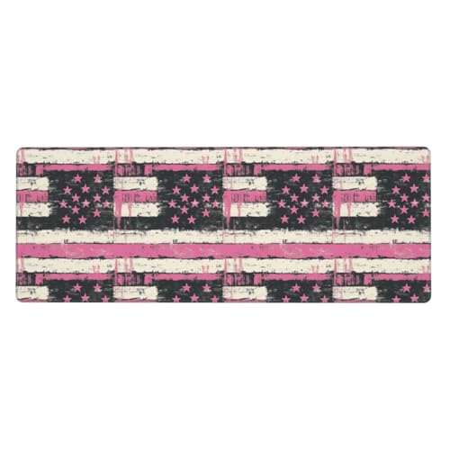 Tapis de souris de jeu à bords cousus anti-effilochage et base stable