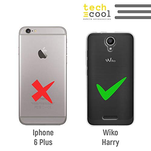 Cover Wiko Harry FunnyTech® Custodia in Silicone