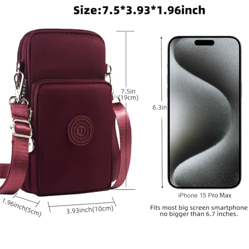 Image of JANKS Small Crossbody Bags for Women Mini Cell Phone Purses Handbag Shoulder Bag