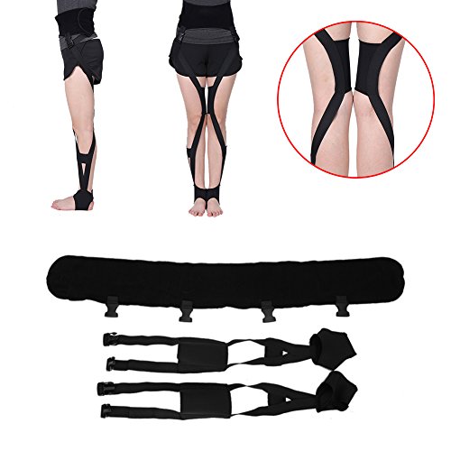 ZJchao Legs Posture Corrector, Unisex O/X-Type Legs Correction Belt Knock Knees Shape Straightening Band Bandage (M)