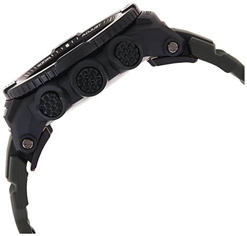 image for Casio PRW3500 Series | Pro Trek | Black/Black | 100M WR | Compass | Al