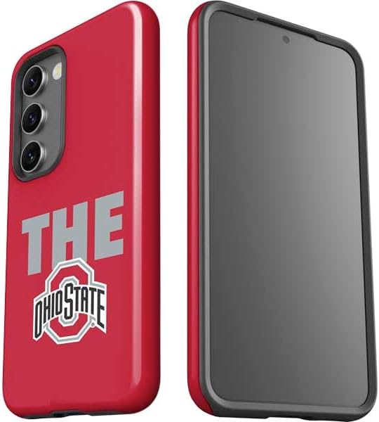 Skinit Pro Phone Case Compatible with Galaxy S23 - Officially Licensed Ohio State University The Ohio State Buckeyes Design