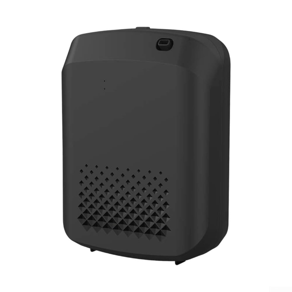Difusor inteligente de aromaterapia con control BT, 5 modos y circulación de 360°, máquina de aceites esenciales de 400 ml para oficina en casa hasta 1000 m³, color negro