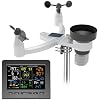 Meter WiFi Weather Station Color Display 7-in-1 Outdoor Sensor Forecast Temperature Humidity Rain Gauge Wind Speed UV,