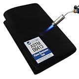Fireproof Welding Blanket – 40x40 Inch, Matska Carbon Felt Soldering Mat & Pad, ASTM D6413 Certified 5mm Flame Retardant Fabric, Heat Shield for Brazing, Automotive Repair, Grill & Smoker, Black