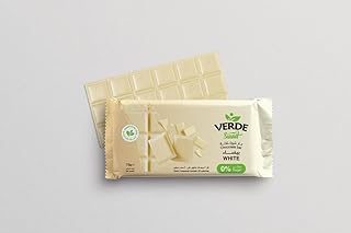 لوح شوكولاتة ابيض من فيردي