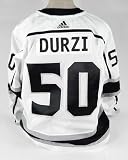 2020-21 Los Angeles Kings Sean Durzi #50 Game Issued Jersey PS TC 56 276 - Game Used NHL Jerseys