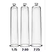 Size Matters Penis Pump Cylinders, 2-Inch x 9-Inch