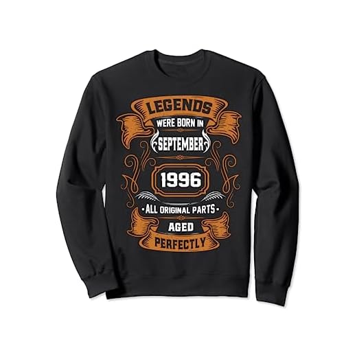 Las leyendas nacieron en septiembre de 1996 regalo de cumpleaños Sudadera