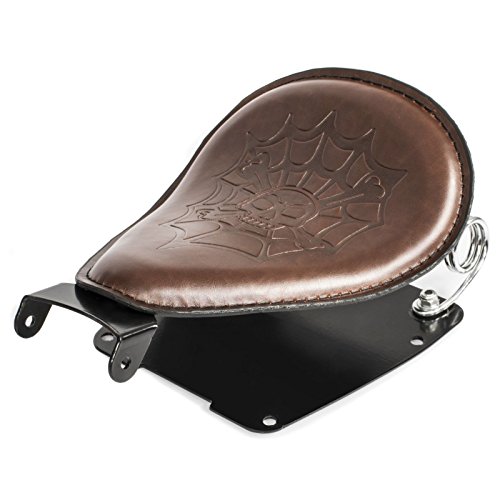 Kit de Selle Solo KS03 pour Harley Davidson Dyna Super Glide (FXD) 95-04 AV. Ressorts Epingles