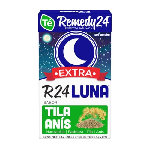 Reviews de Serenate te Top 10. 41 Remedy24 Té Luna Extra Tila Anís